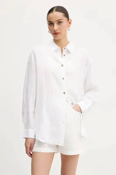 Lněná košile Superdry