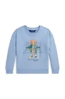 Mikina Polo Ralph Lauren modrá barva, s potiskem, 312971127001