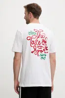 Bavlněné tričko adidas Food Sauce Graphic Tee pánské, bílá barva, s potiskem, JM6464