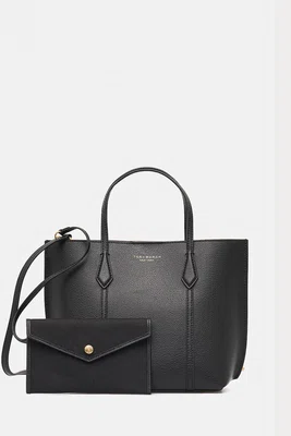 Kožená kabelka Tory Burch Perry černá barva, 174234-001