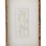 Nástěnná dekorace Bloomingville 30,5 x 48,5 x 5 cm béžová barva