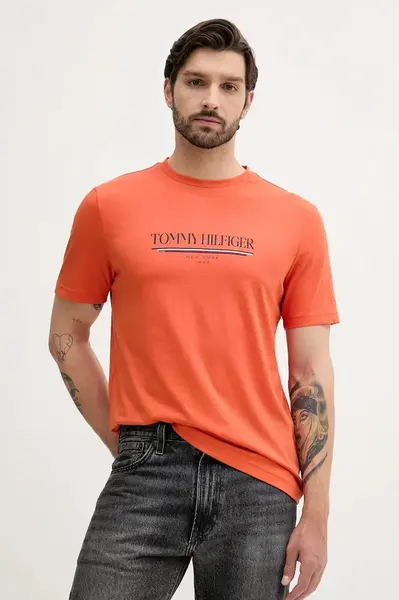 Bavlněné tričko Tommy Hilfiger