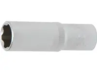 BGS technic Hlavice nástrčná, 1/2", 21 mm, profil Super Lock, prodloužená - BGS 2951 Velikost: 17 mm