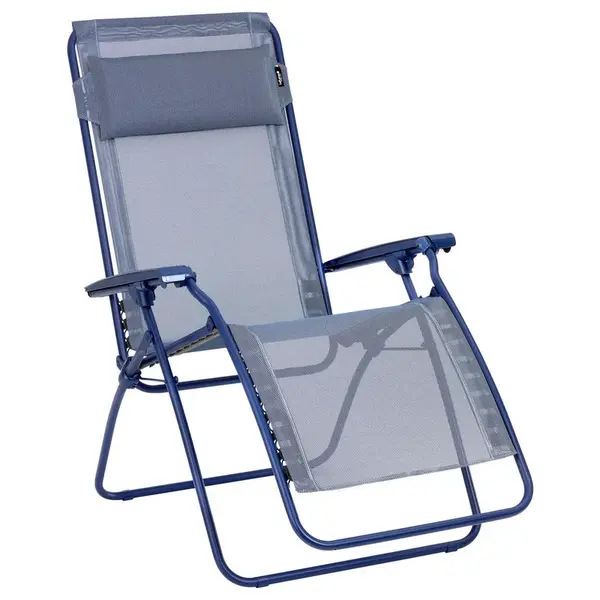 Lafuma Mobilier ZAHRADNÍ RELAXAČNÍ ŽIDLE, kov, textil