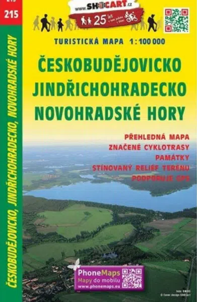 SC 215 Českobudějovicko, Jindřichohradecko 1:100 000