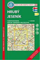 KČT 55 Hrubý Jeseník 1:50 000/turistická mapa