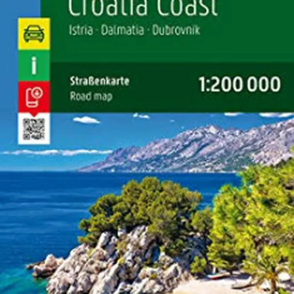 AK 7403 Chorvatské pobřeží 1:200 000