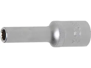 BGS Technic BGS 9356 Nástrčná hlavice 1/2" prodloužená 8 mm - 12hranná