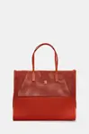 Kabelka Tommy Hilfiger oranžová barva, AW0AW17640