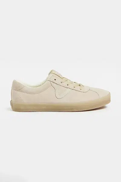 Semišové tenisky Vans Sport Low béžová barva, VN000D6NBYS1