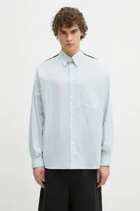 MM6 Maison Margiela košile pánská s bavlnou