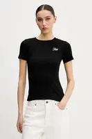 Tričko Guess Jeans černá barva, W5GP62 KA0H1