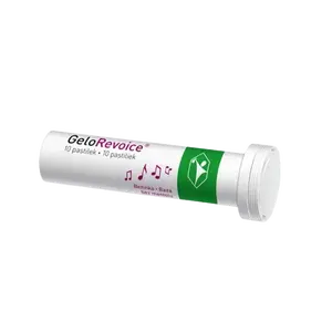 GELOREVOICE Do krku bezinka-bez mentolu 10 pastilek