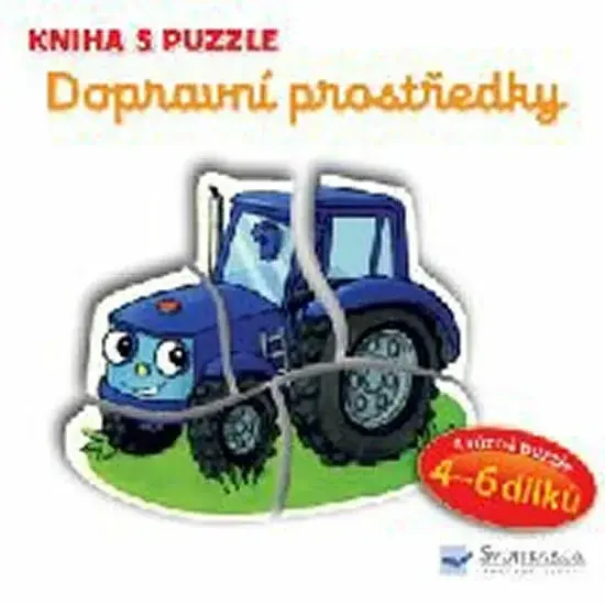 Dopravní prostředky - Kniha s puzzle - Vera Brüggermann
