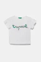 Dětské bavlněné tričko United Colors of Benetton