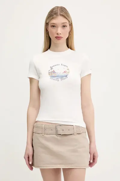 Bavlněné tričko Tommy Jeans