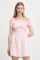 Bavlněné šaty Tommy Jeans