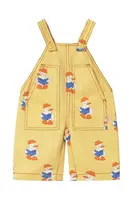 Dětské lacláče Tinycottons BABY READERS DUNGAREE