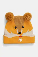 Dětská čepice New Era NEW YORK YANKEES oranžová barva, z tenké pleteniny, 60565309