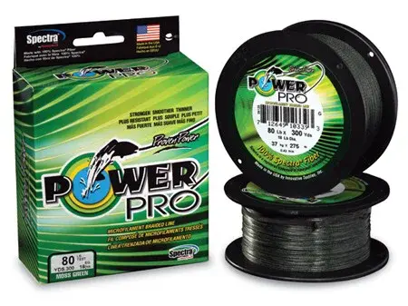 Power pro splétaná šňůra moss green 275 m - průměr 0,32 mm nosnost 24 kg