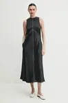 Šaty s příměsí lnu Day Birger et Mikkelsen Aurora