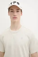 Bavlněné tričko G-Star béžová barva, D24449-C812