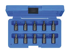 BGS technic Přípravky na povolení poškozených šroubů 3-11 mm, sada 10 ks - BGS 8547