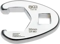 Klíče ploché otevřené 1/2", různé rozměry - BGS technic Velikost: 30 mm