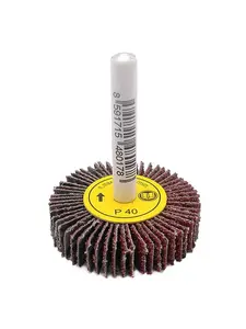 MAGG Kotouče brusné lamelové, 40x10 mm, na stopce 6 mm, různé hrubosti - korund Zrnitost: P40