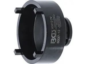 BGS technic Nástrčná hlavice 3/4" na matice se zářezy KM12, vnější čepy - BGS 8337-12