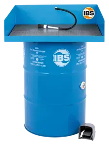 Mycí stůl typ KP 200 litrů, nosnost 80 kg, elektrické čerpadlo, štětec - IBS Scherer