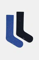 Ponožky Tommy Hilfiger 2-pack pánské, fialová barva, 701232597