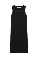 Dívčí šaty Calvin Klein Jeans černá barva, midi, IG0IG02906