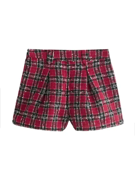 Next Nohavice  červená / čierna / biela