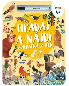 Kvído Hľadaj a nájdi - Zvieratká z hôr - kniha z kategorie Úkoly pro děti