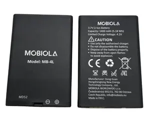 Baterie MB-4L  pro telefon MOBIOLA MB4120, Li-Ion, 1400 mAh