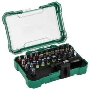 Bity ocelové S2 + adaptéry, 32EL, STALCO, set