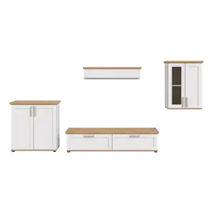 Livetastic OBÝVACÍ STĚNA barvy modřínu, dub artisan