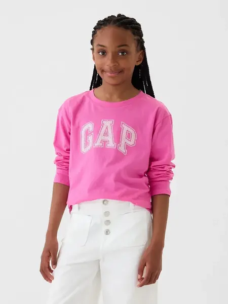 GAP  Dievčenské tričko s logom 499191-01 Veľkosť: XL