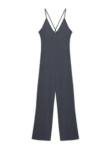 Pull&Bear Overal  tmavosivá