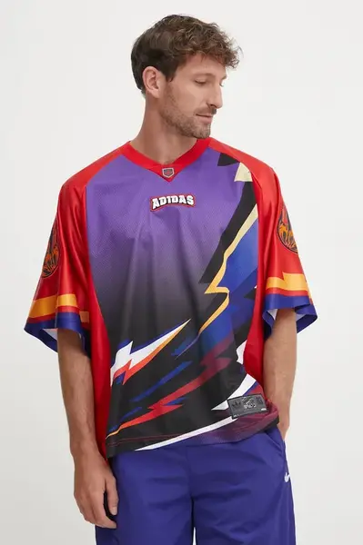 Tričko adidas Originals TEAM JERSEY červená barva, KB0307