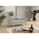 Sit & More TŘÍMÍSTNÁ POHOVKA, textil, barvy stříbra