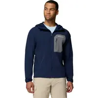 Columbia TALL HEIGHTS™ III HOODED SOFTSHELL Pánska softshellová bunda, tmavo modrá, veľkosť