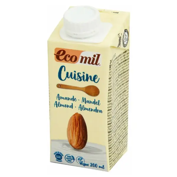 ECOMIL Mandlová alternativa smetany 200 ml BIO
