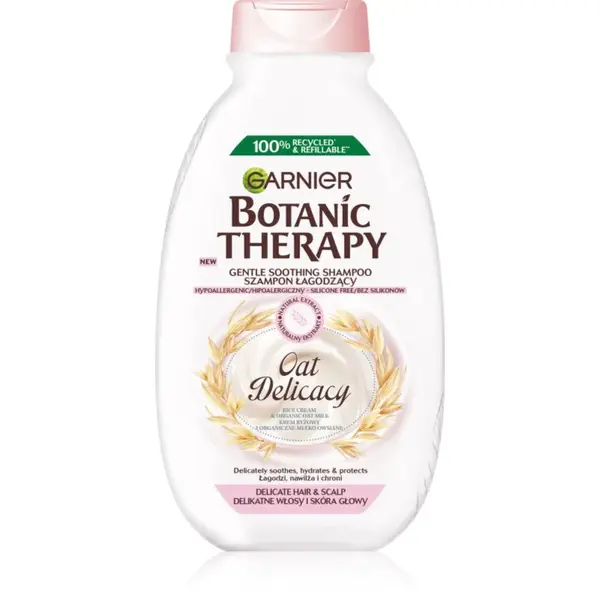 Garnier Botanic Therapy Oat Delicacy hydratační a zklidňující šampon 400 ml