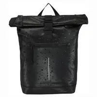 Veľký rolovací batoh New Rebels Droplets - čierna