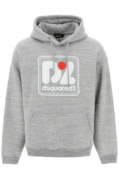 Dsquared2 pánska mikina s kapucňou