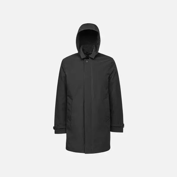 Černá pánská bunda Geox Anyweco - Pánské