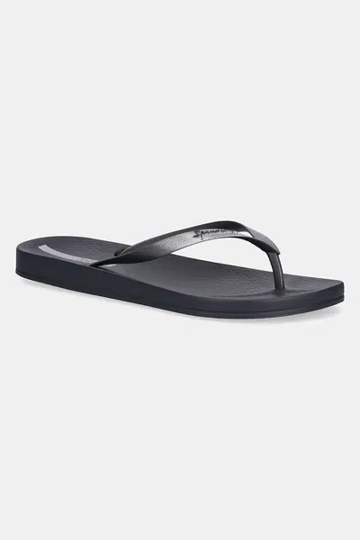 Žabky Ipanema ANAT CONNECT dámské, šedá barva, na plochém podpatku, 83648-BD707