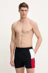 Plavkové šortky Tommy Hilfiger tmavomodrá barva, UM0UM03483